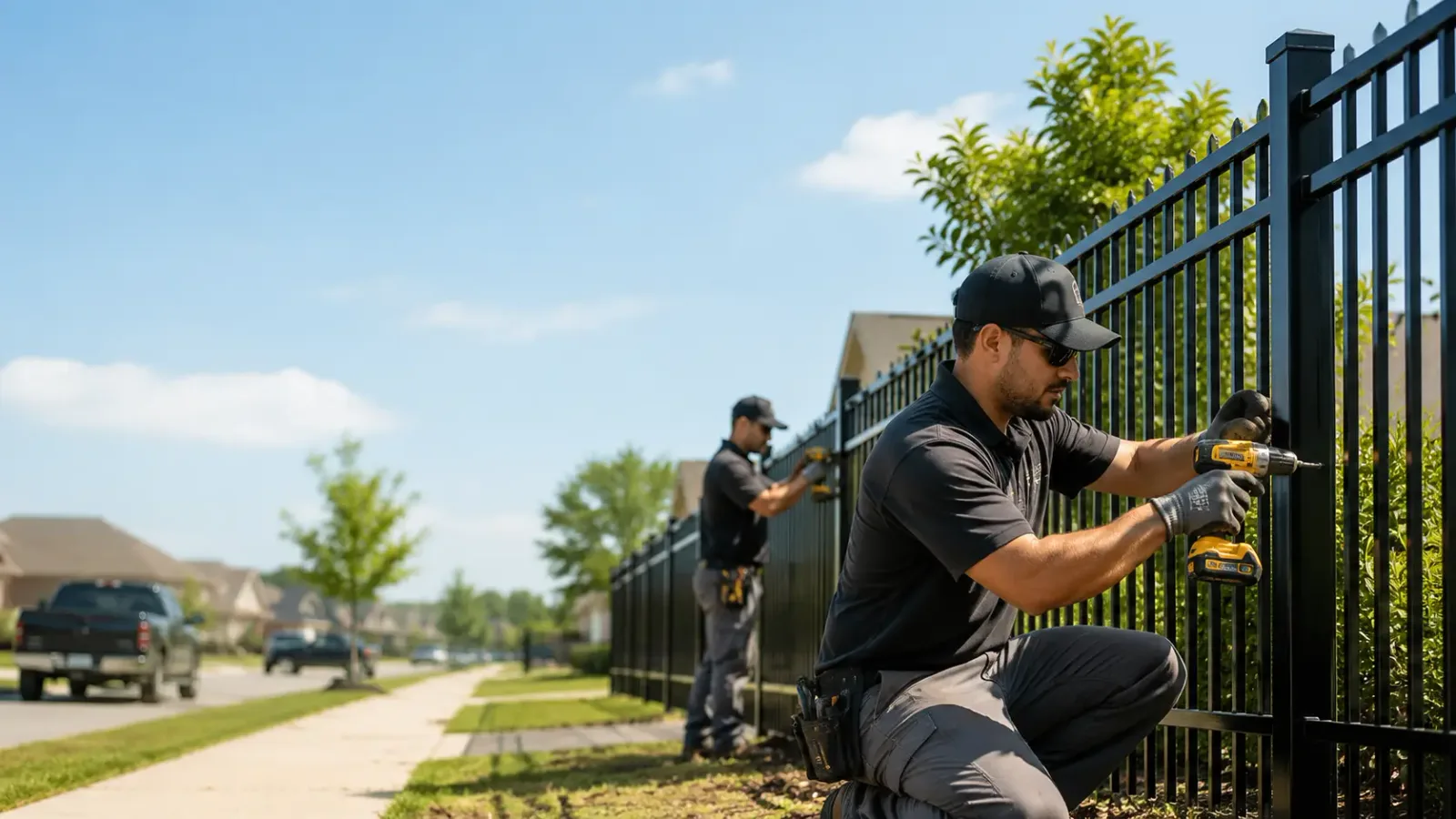 Metal Fence Installation in Montour, IA